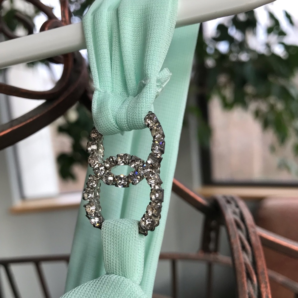 Turquoise Dress with Rhinestones | Ruby Rox - Picture 4 of 8